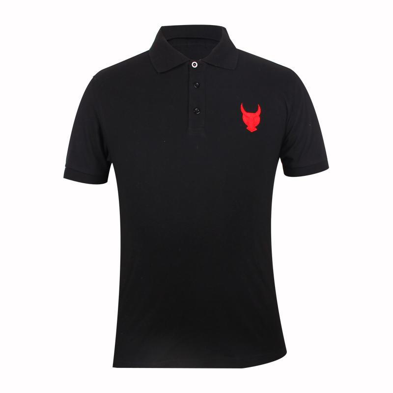 black polo shirt mens OEM