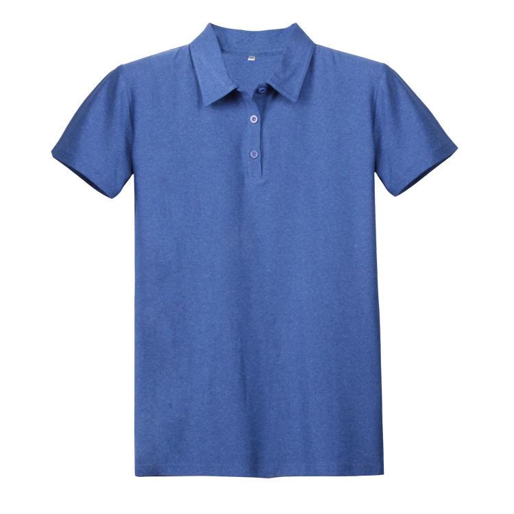 Brand Quality China Supplier 100 Cotton Blank Men Polo T shirts in Blue