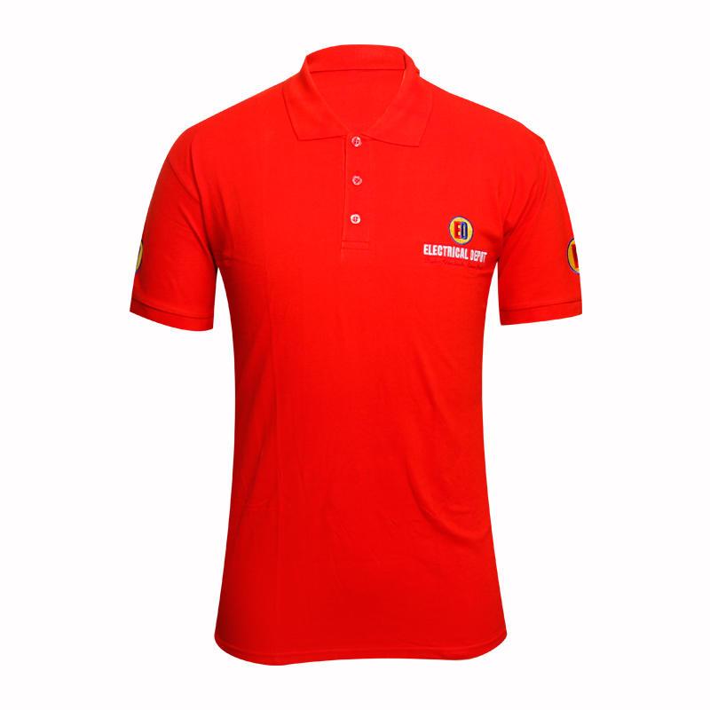 red polo shirt mens custom