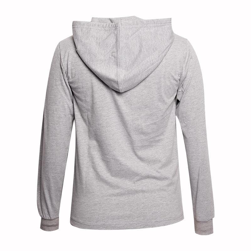 Grey hoodie for women custom logo