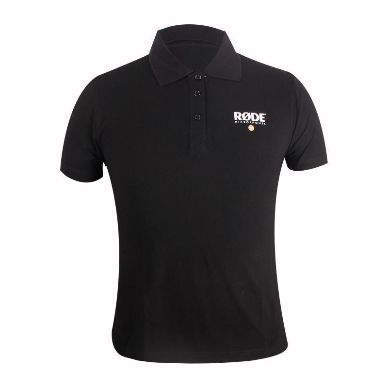 black polo shirt custom in china