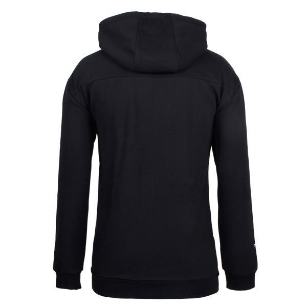 black zip up hoodie mens
