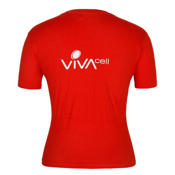 Red t shirt custom for women