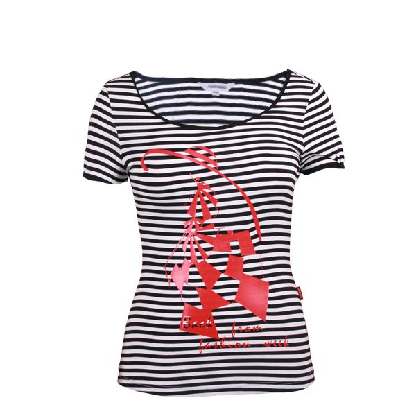 Branded t shirts Stripe for ladies