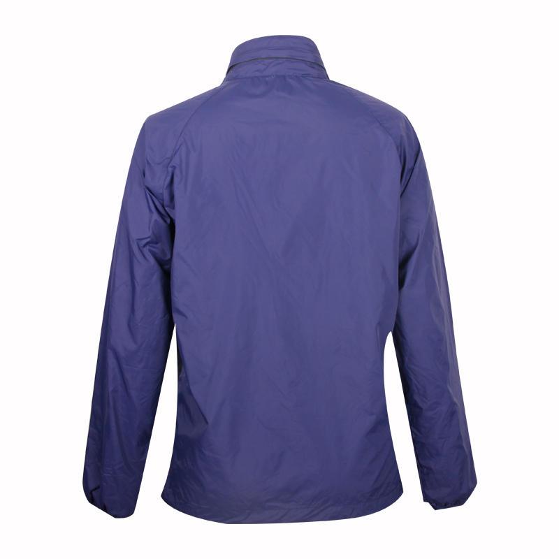 blue windbreaker ladies printing logo