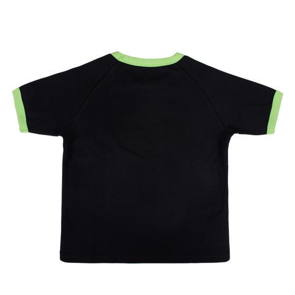 Fashion design Boys clothes in tshirt style with contrast