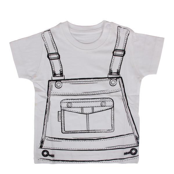 White cartoon new fashion dress for boy