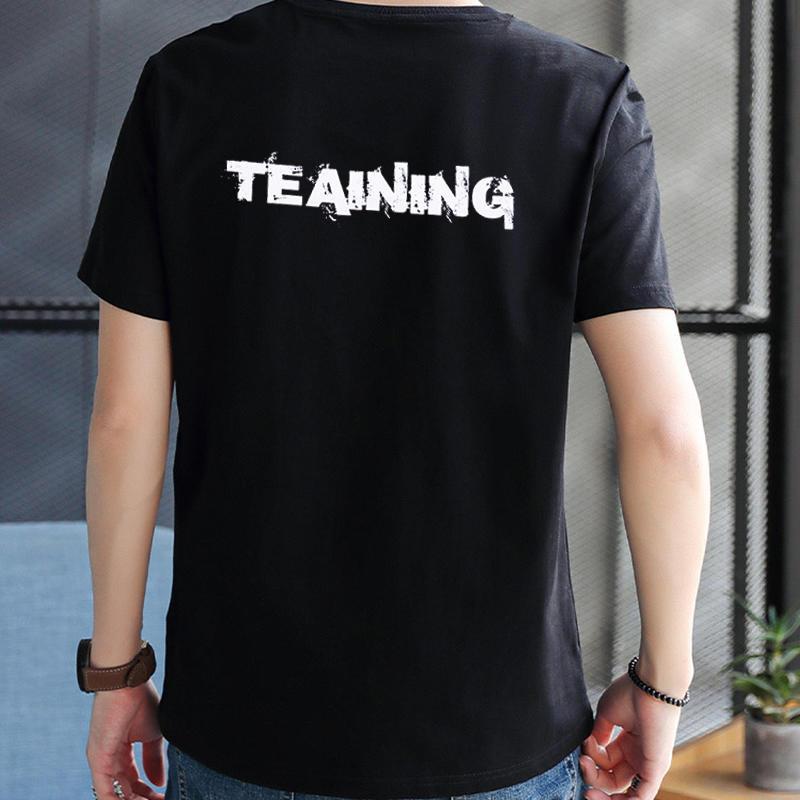 Brand Quality Black Printed High Quality Mens Pima Cotton Custom Printing T shirts with Logo