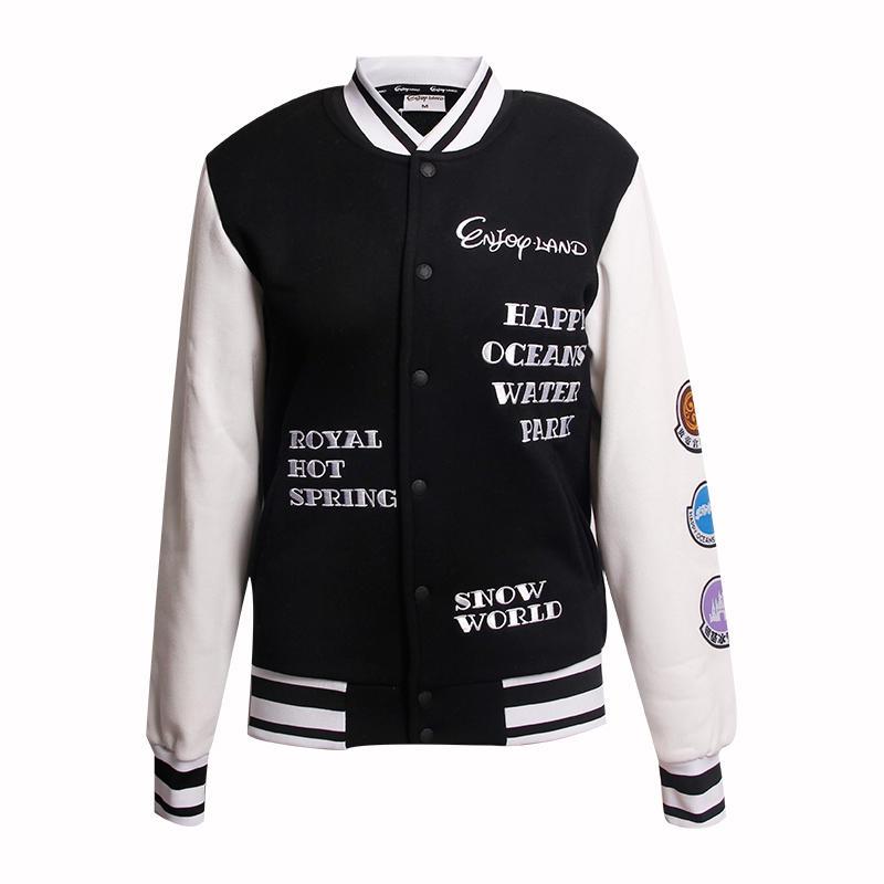 womens spring jacket ladies College Baseball jacket