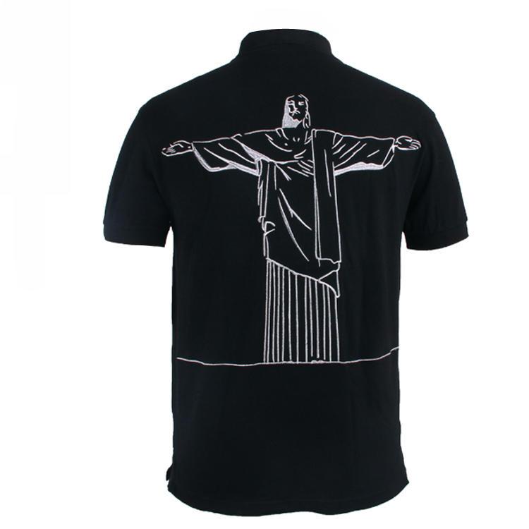 Cheap high quality Christian cross pattern customize slim fit band t shirts