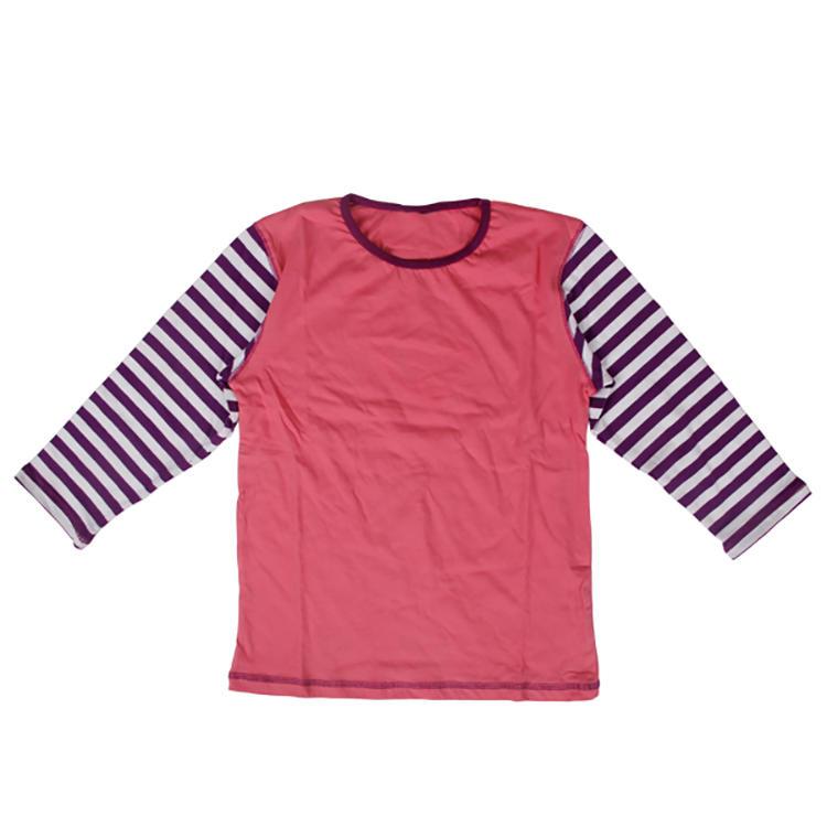 Long sleeve cotton and spandex cute children clothes