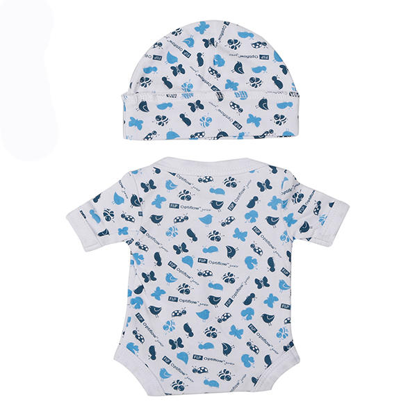 All over printing baby suit set