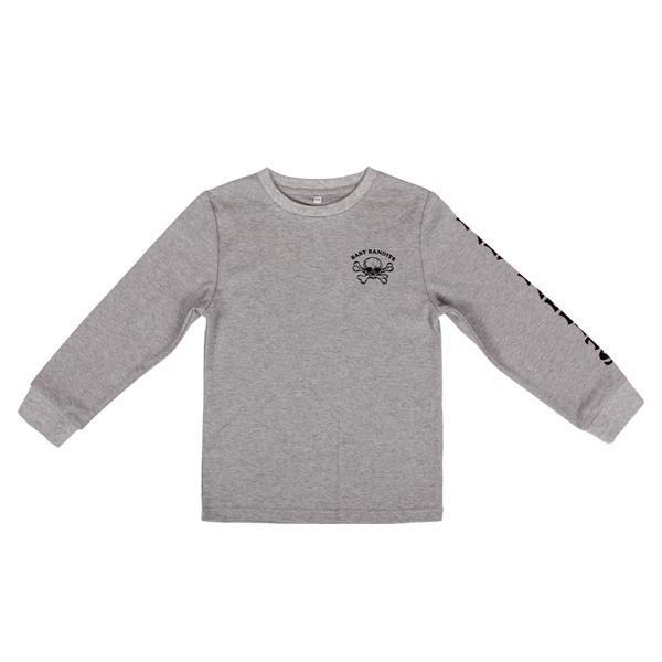 Long sleeves kids clothes with Round neck