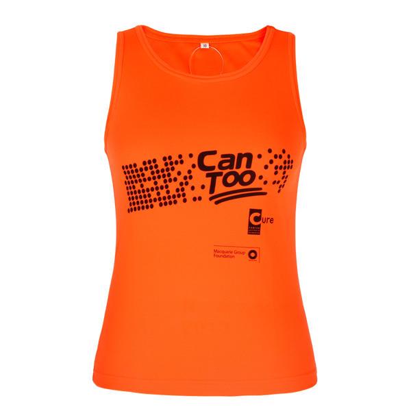 orange tank top oem in china