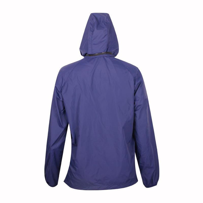 blue windbreaker ladies printing logo