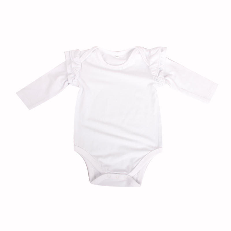 baby girl clothes long sleeve blank