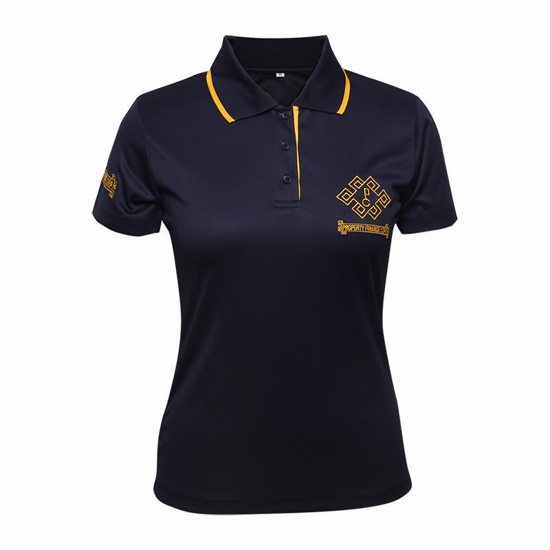 polo t shirt womens custom 100 polyester