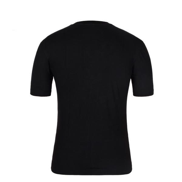 mens compression t shirt black printing