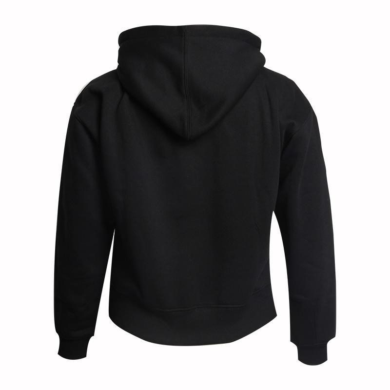 Black Hoodie Custom 60 Cotton 40 Polyester With Fleece